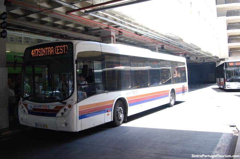 Bus 417 in Cascais